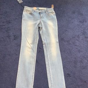 Light wash jeans